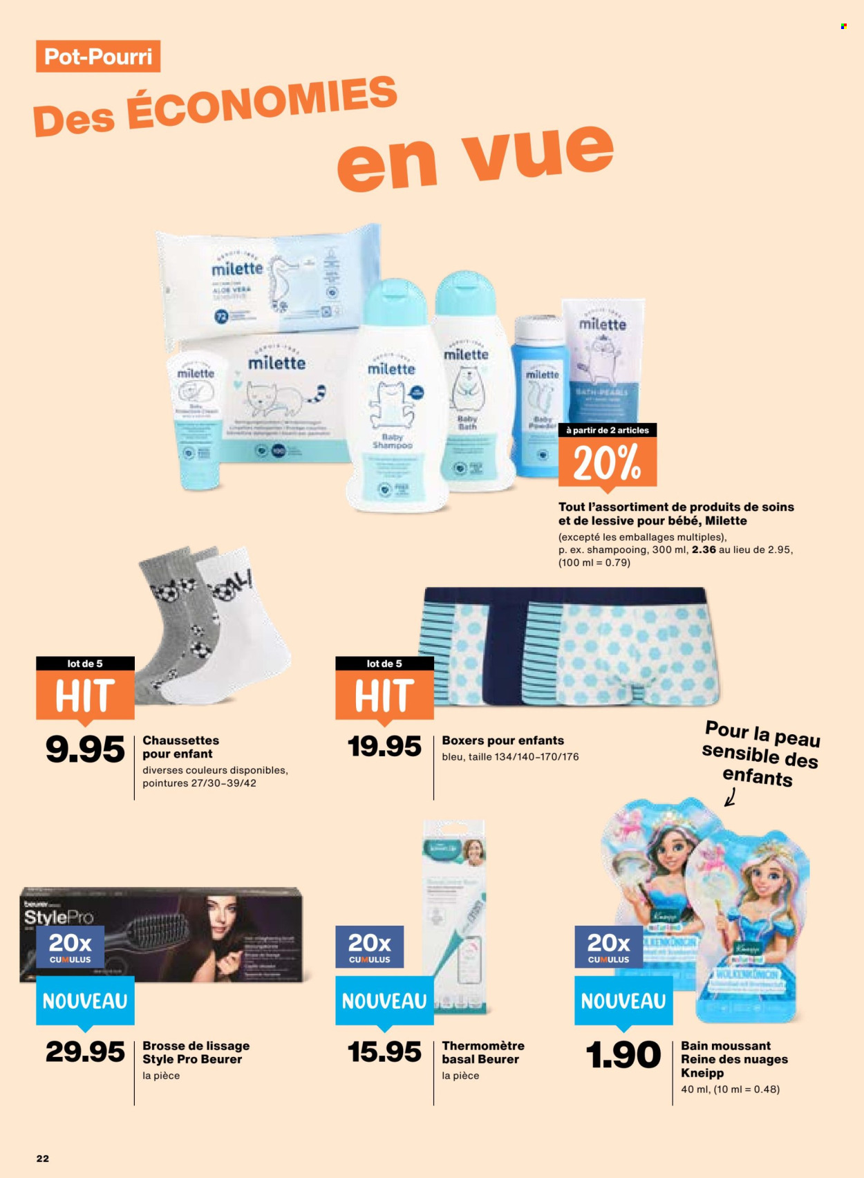 Catalogue Migros - 21.5.2026 - 27.5.2026. Page 22. Page 22