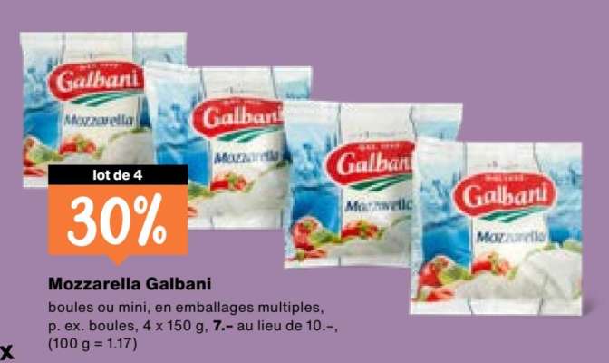 Mozzarella Galbani