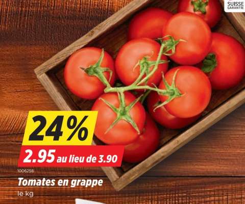 Tomates en grappe