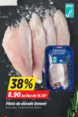 Filets de dorade Denner
