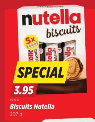 Biscuits Nutella