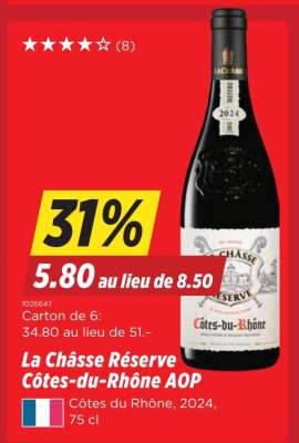 La Châsse Réserve Côtes-du-Rhône AOP