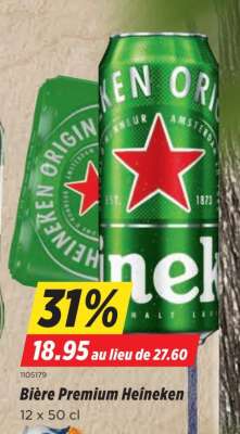 Bière Premium Heineken