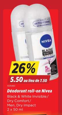 Déodorant roll-on Nivea
