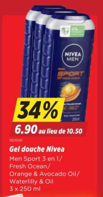 Gel douche Nivea
