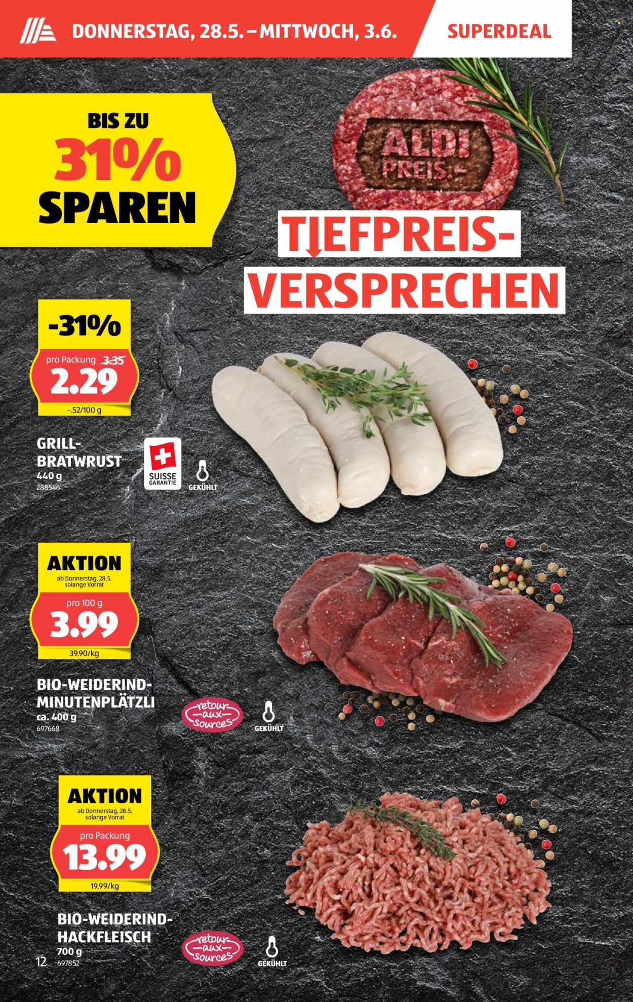 Catalogue Aldi - 28.5.2026 - 3.6.2026. Page 12. Page 12