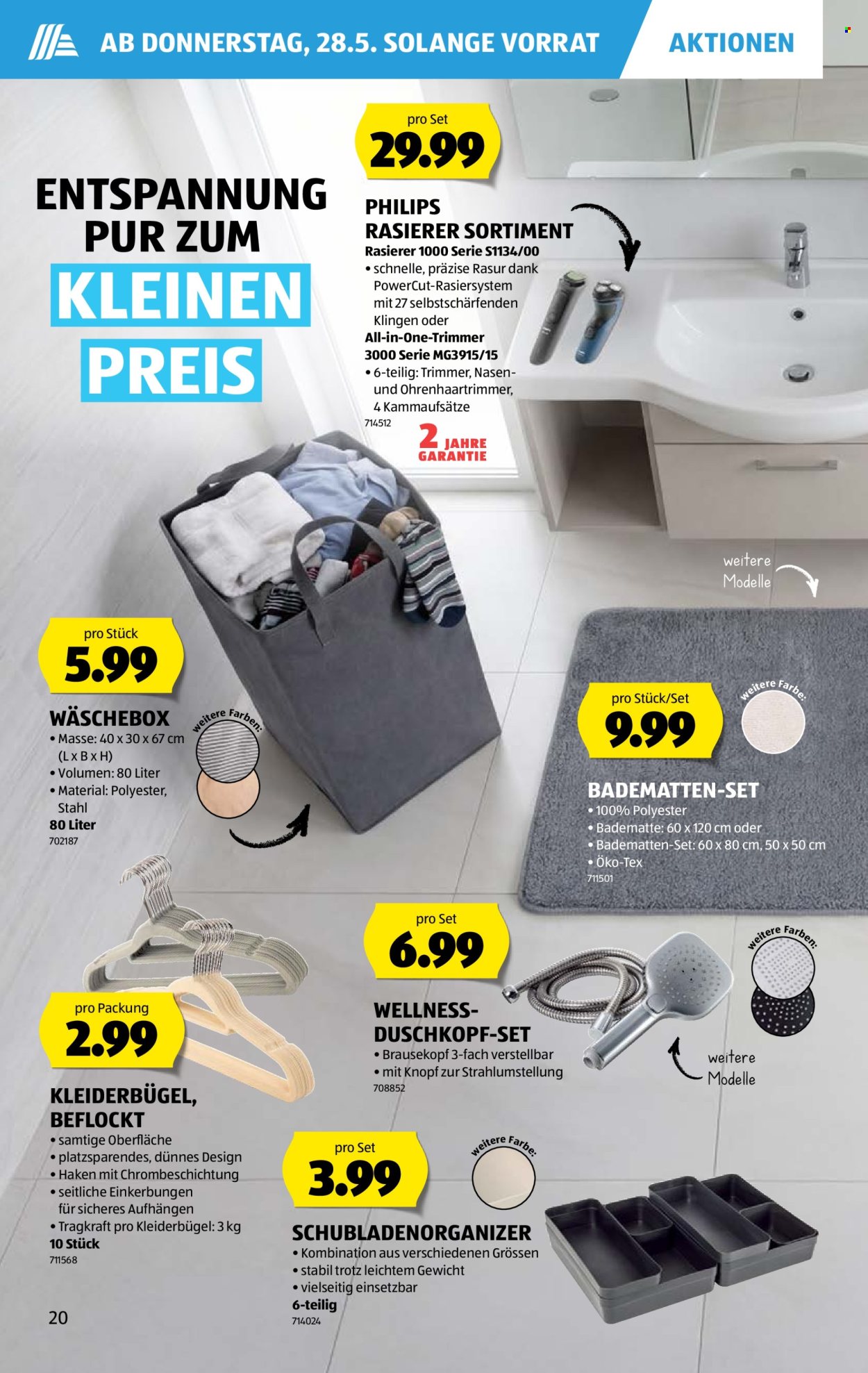Catalogue Aldi - 28.5.2026 - 3.6.2026. Page 20. Page 20