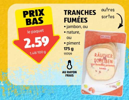TRANCHES FUMÉES