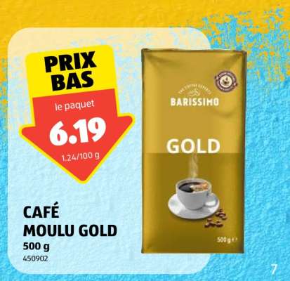 CAFÉ MOULU GOLD