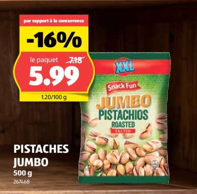 PISTACHES JUMBO