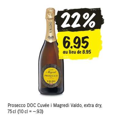 Prosecco DOC Cuvée i Magredi Valdo