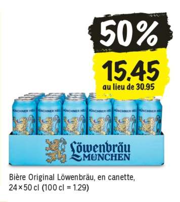 Bière Original Löwenbräu