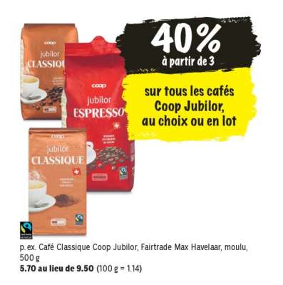 Café Classique Coop Jubilor