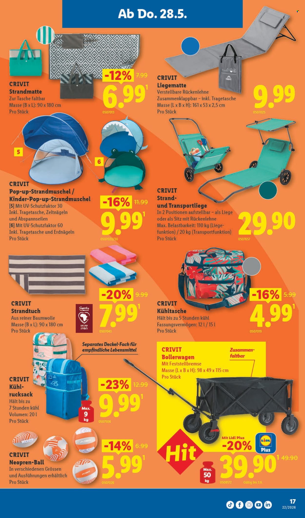 Catalogue Lidl - 28.5.2026 - 3.6.2026. Page 17. Page 17
