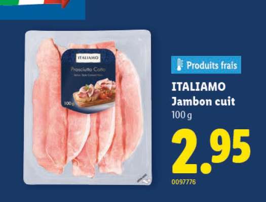 ITALIAMO Jambon cuit