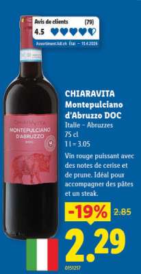 CHIARAVITA Montepulciano d'Abruzzo DOC