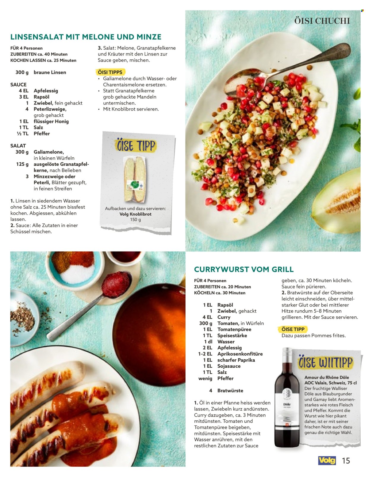 Catalogue Volg - 1.6.2026 - 30.6.2026. Page 15. Page 15