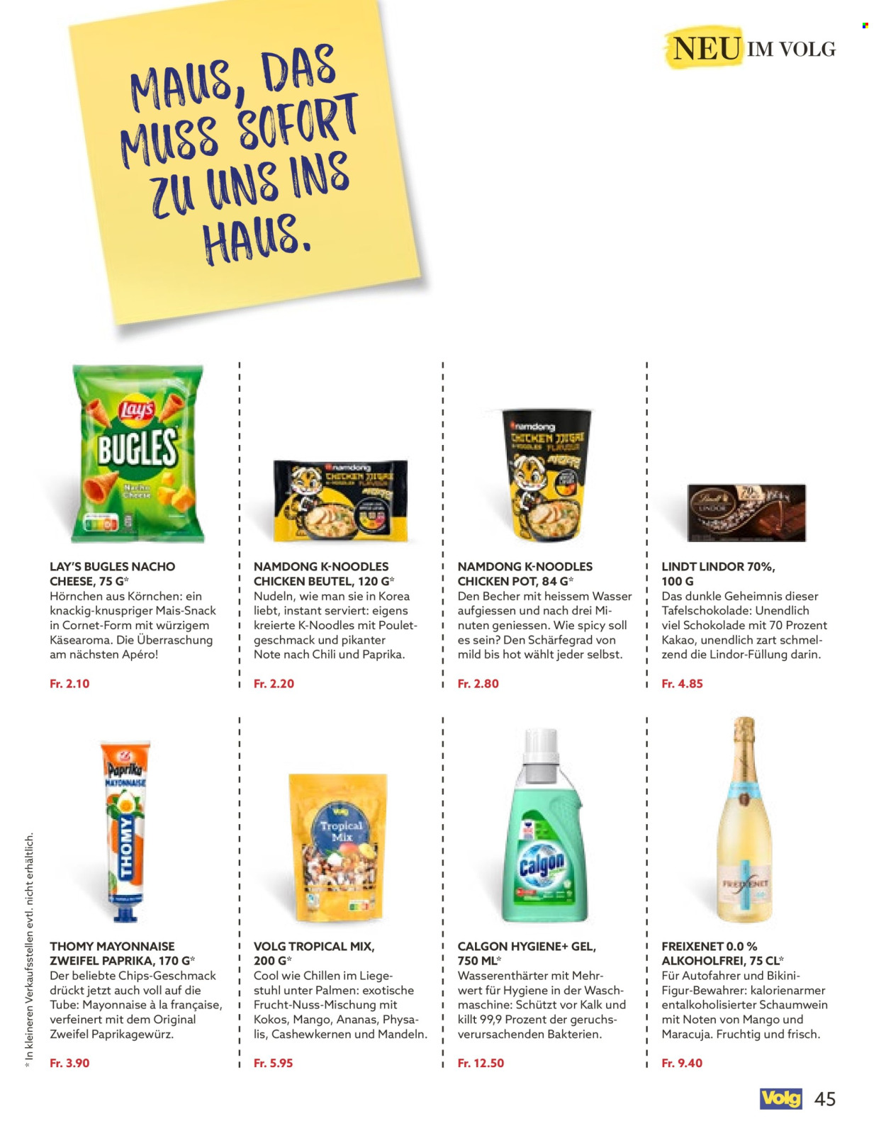 Catalogue Volg - 1.6.2026 - 30.6.2026. Page 45. Page 45