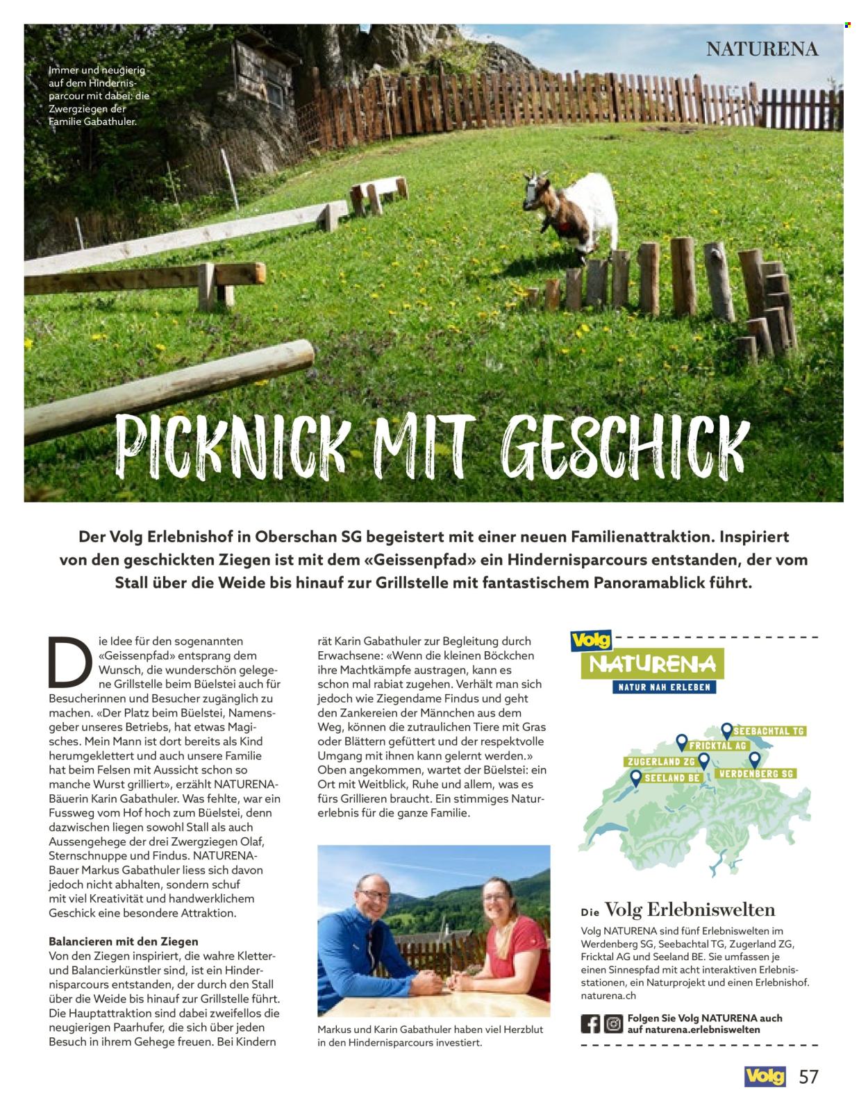 Catalogue Volg - 1.6.2026 - 30.6.2026. Page 57. Page 57