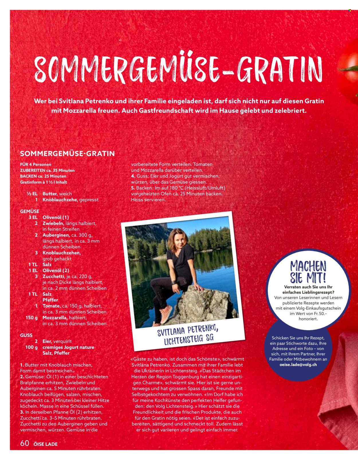 Catalogue Volg - 1.6.2026 - 30.6.2026. Page 60. Page 60