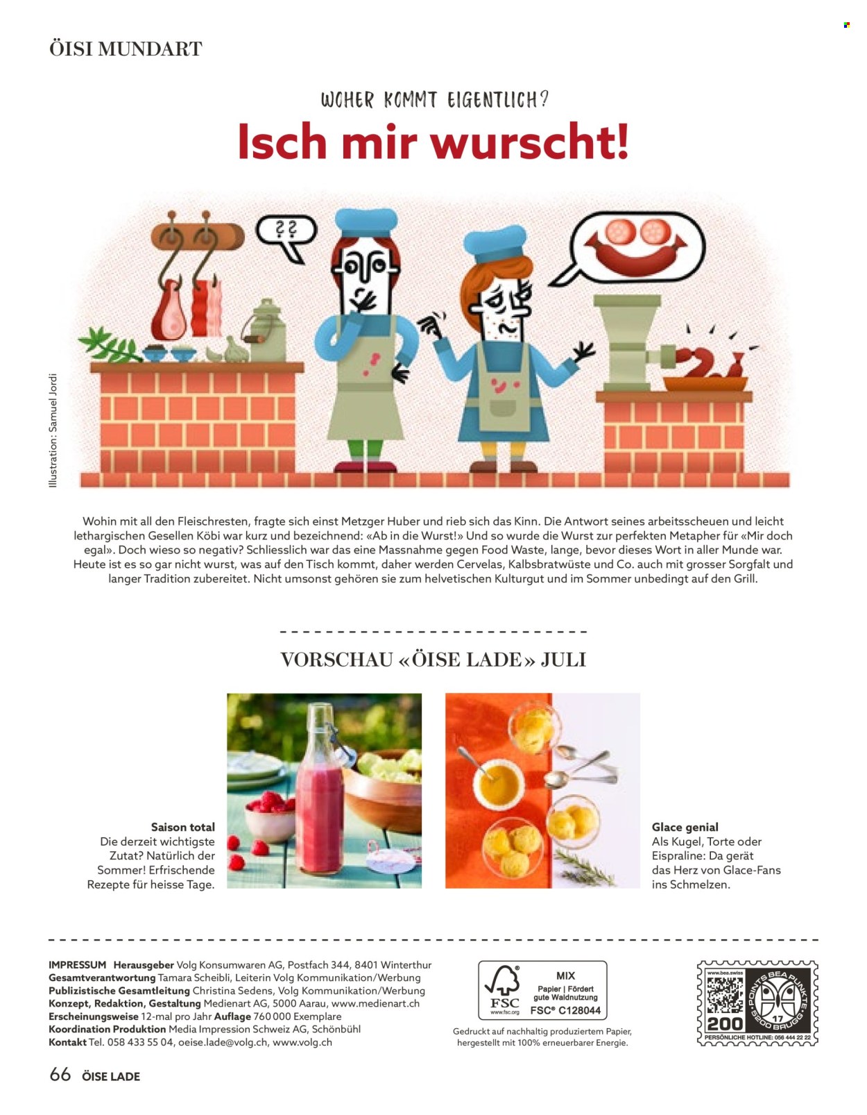 Catalogue Volg - 1.6.2026 - 30.6.2026. Page 66. Page 66