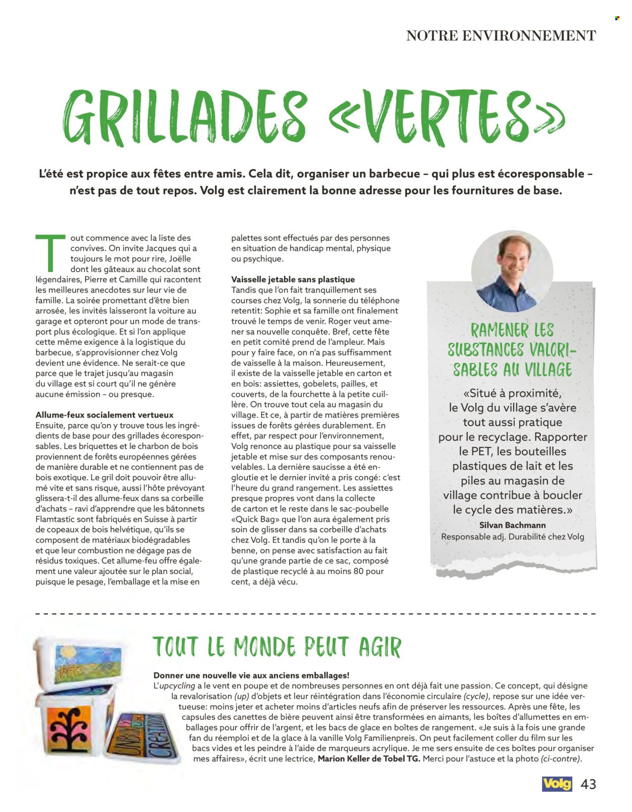 Catalogue Volg - 1.6.2026 - 30.6.2026. Page 43. Page 43