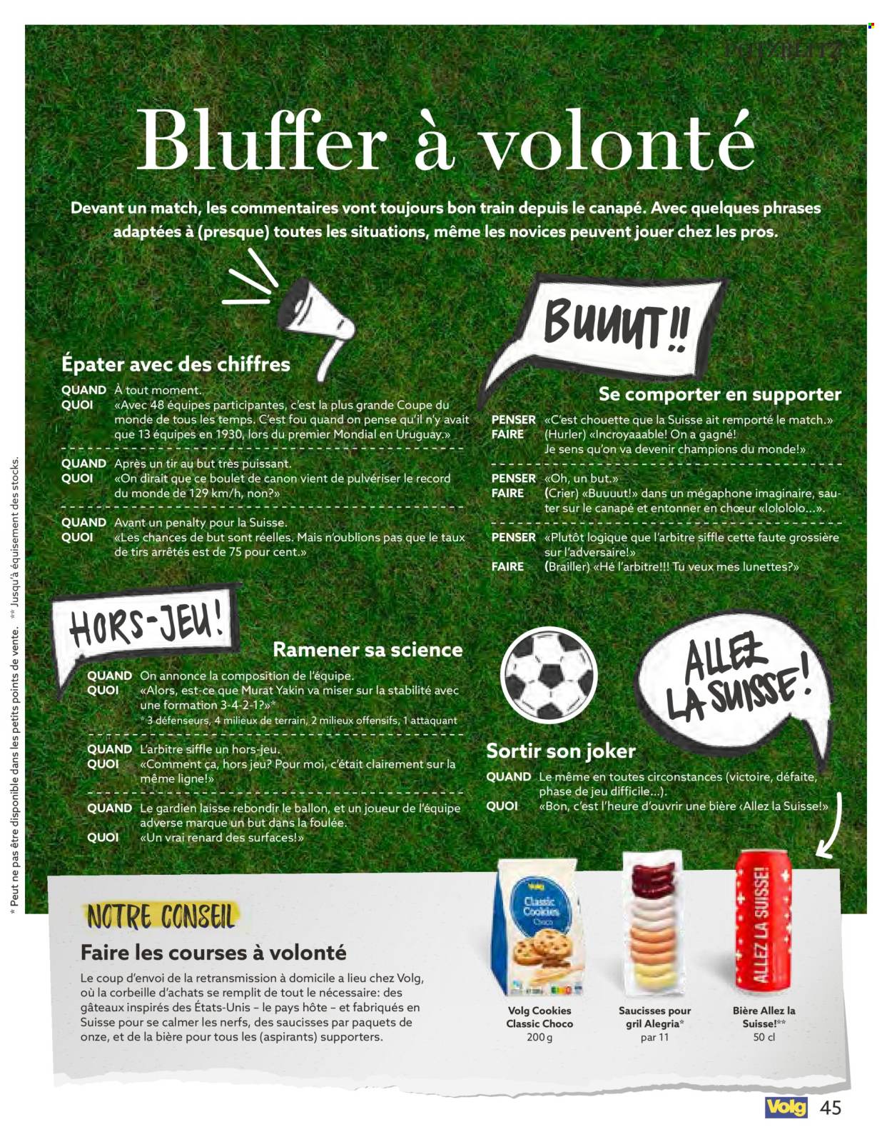 Catalogue Volg - 1.6.2026 - 30.6.2026. Page 45. Page 45