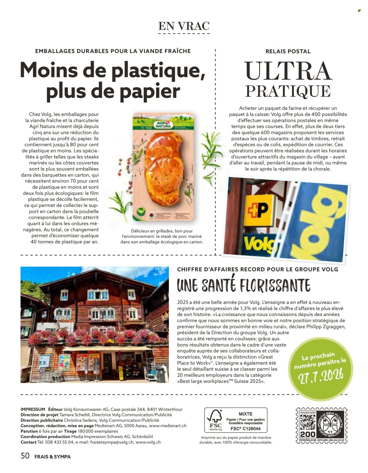 Catalogue Volg - 1.6.2026 - 30.6.2026. Page 50. Page 50
