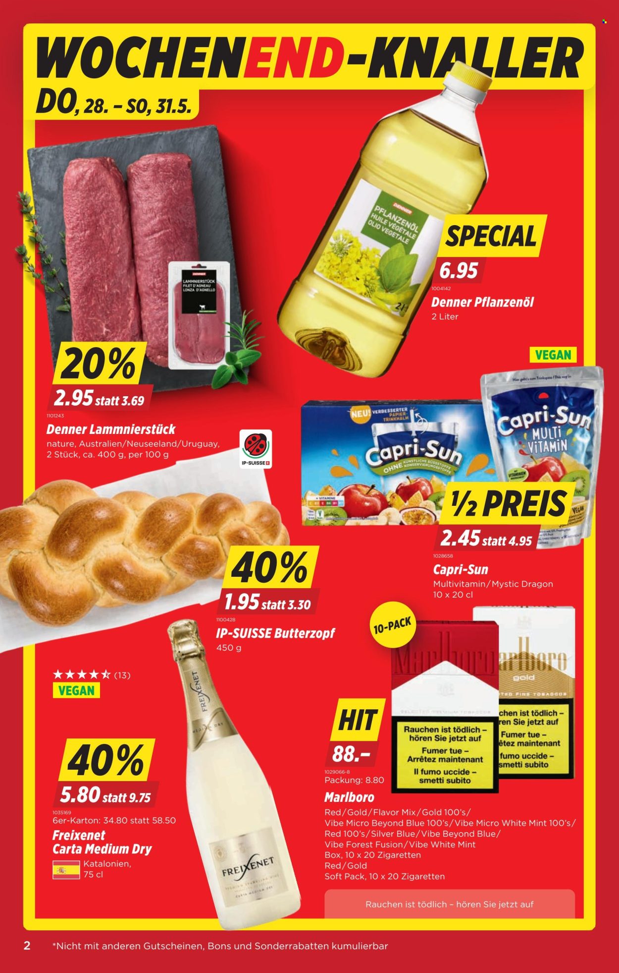 Catalogue Denner - 28.5.2026 - 3.6.2026. Page 2. Page 2