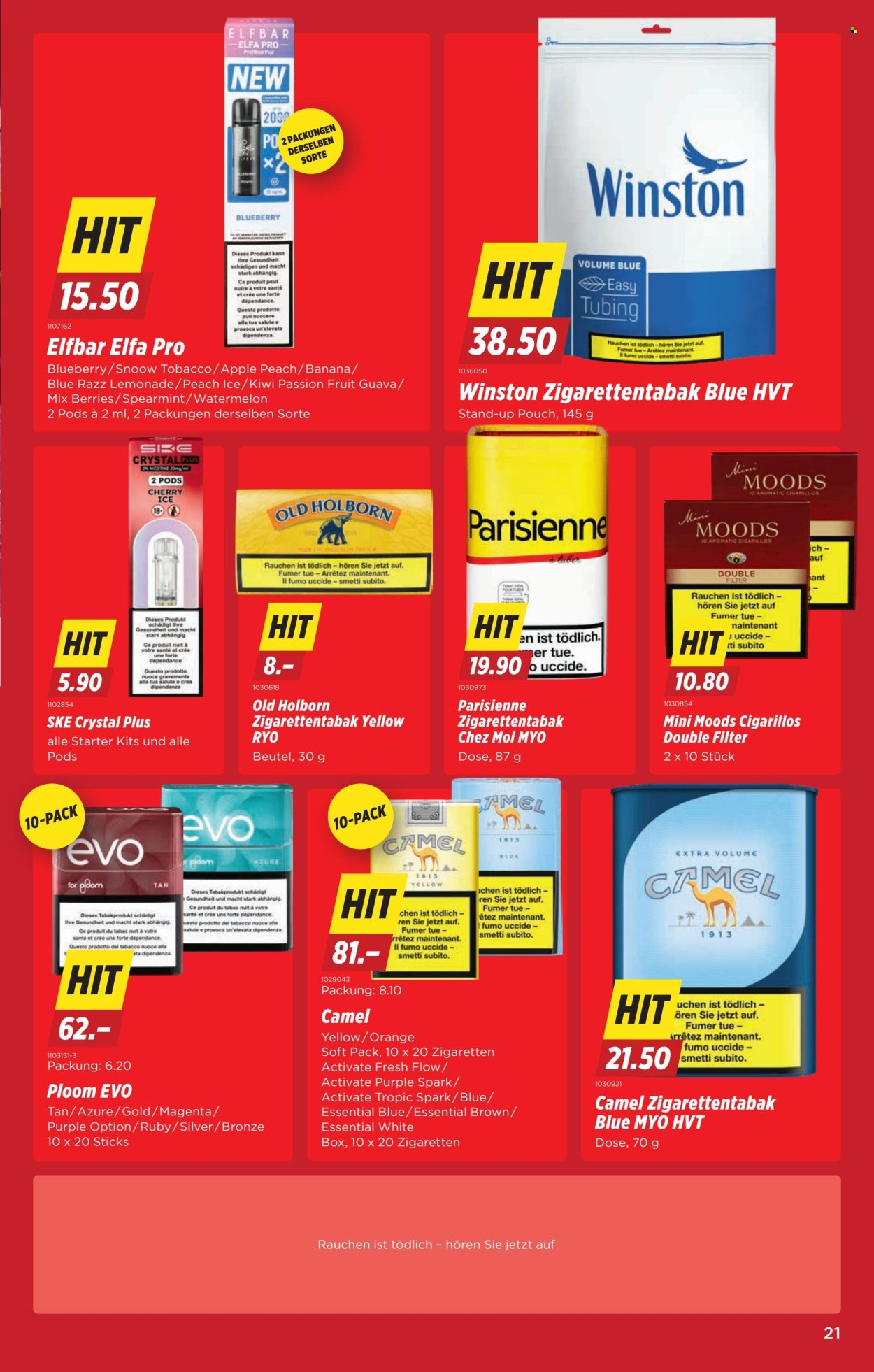 Catalogue Denner - 28.5.2026 - 3.6.2026. Page 21. Page 21