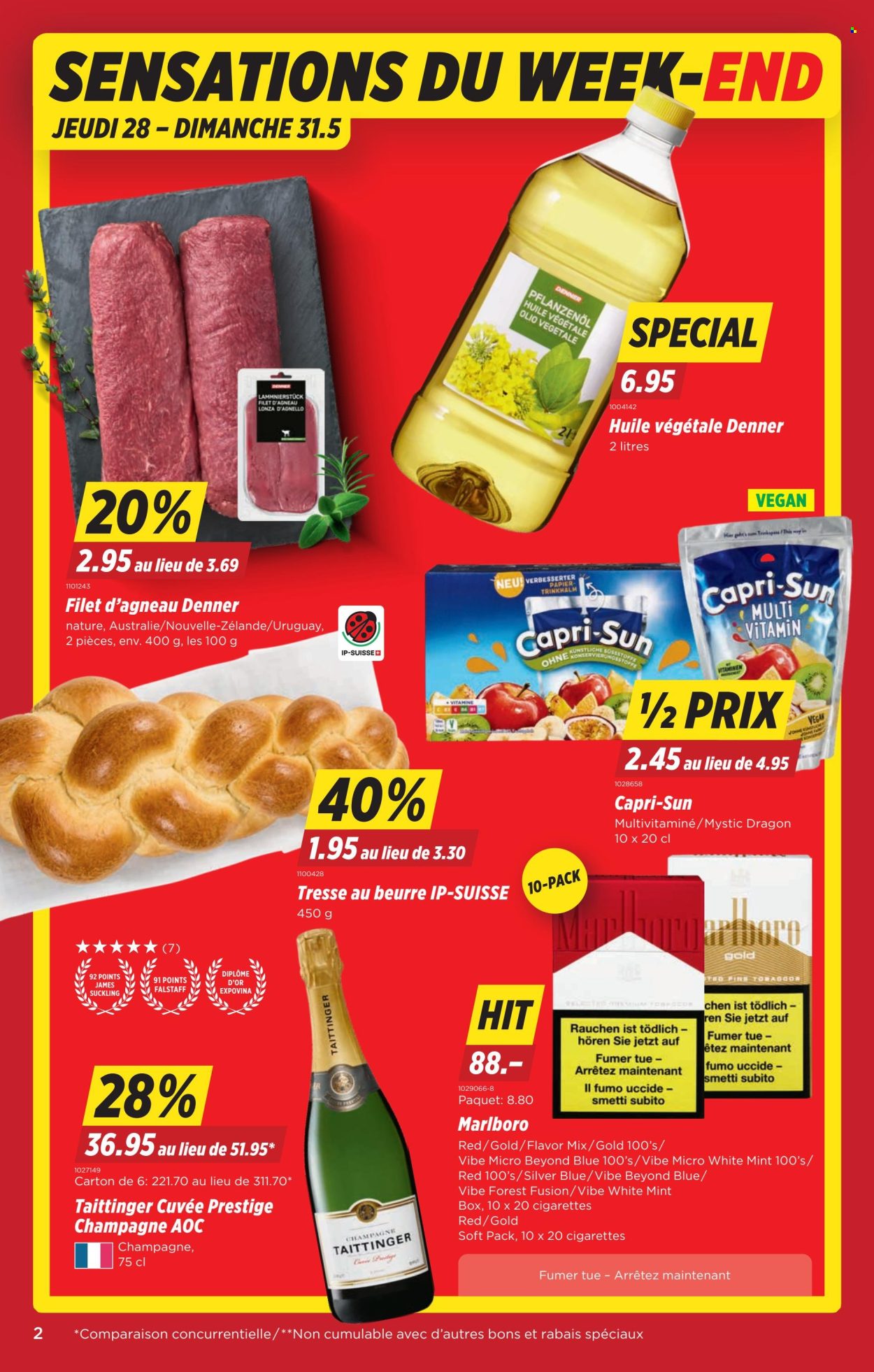 Catalogue Denner - 28.5.2026 - 3.6.2026. Page 2. Page 2