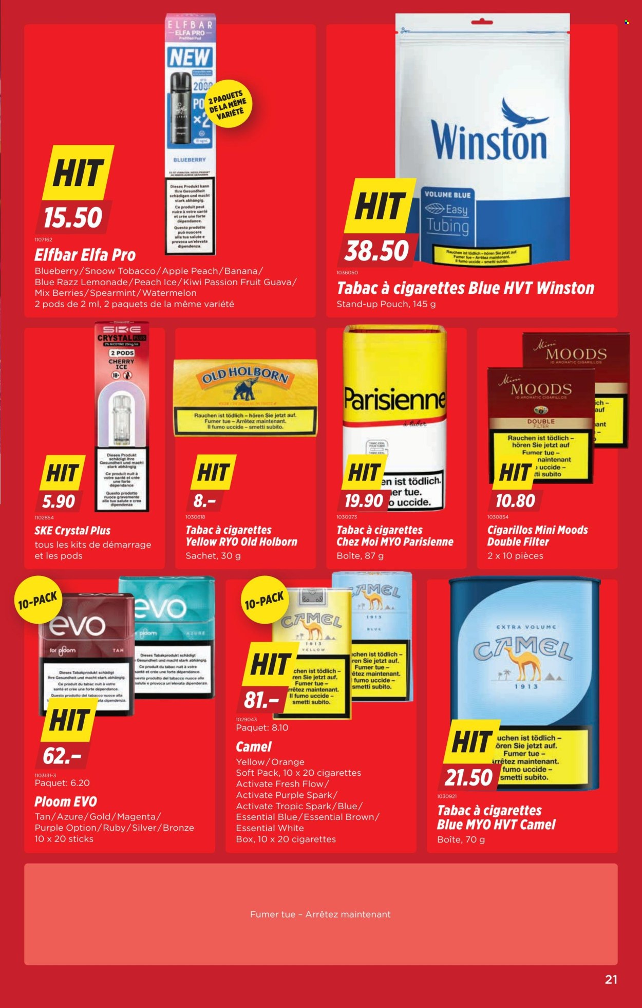 Catalogue Denner - 28.5.2026 - 3.6.2026. Page 21. Page 21