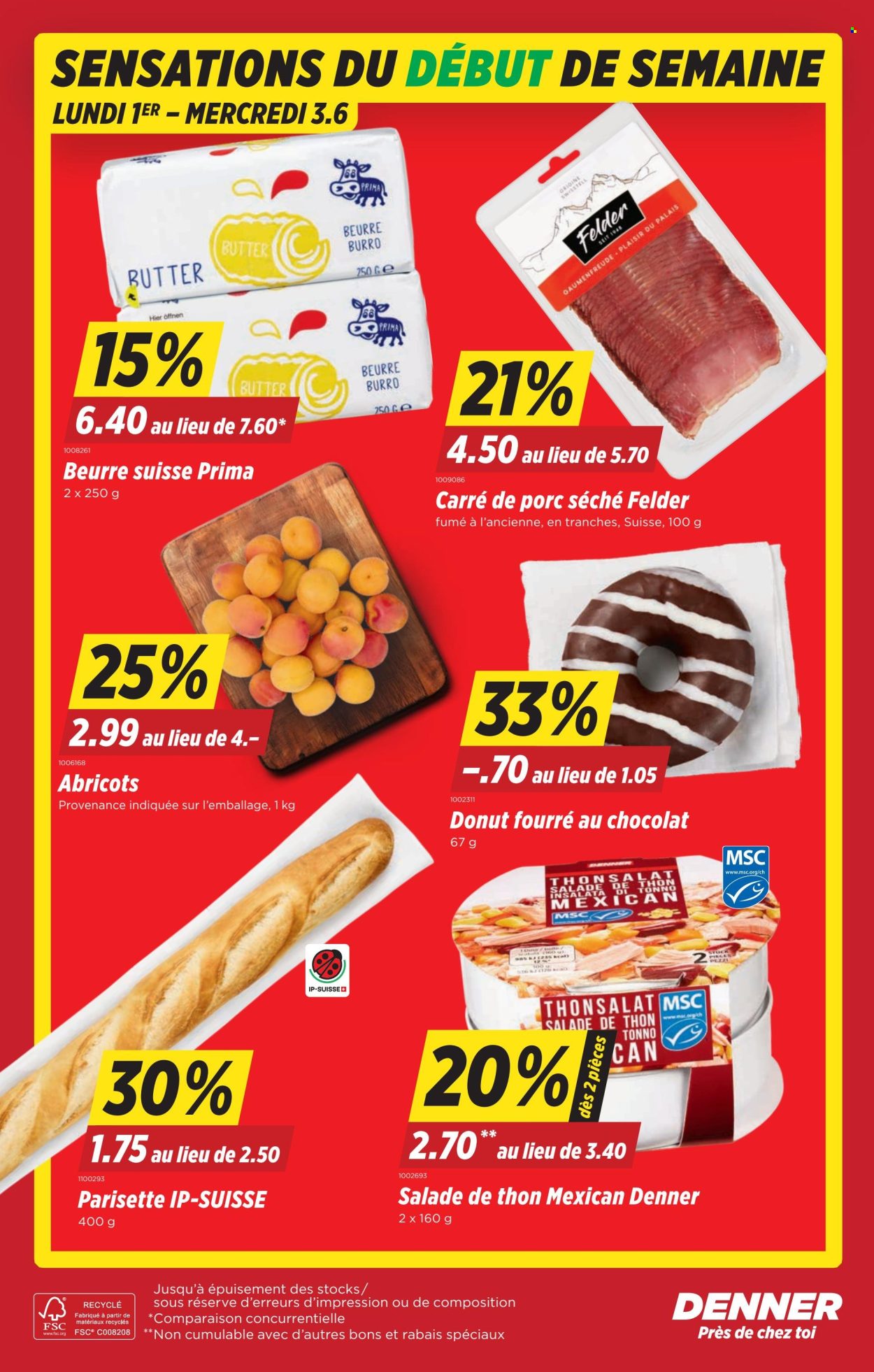 Catalogue Denner - 28.5.2026 - 3.6.2026. Page 22. Page 22