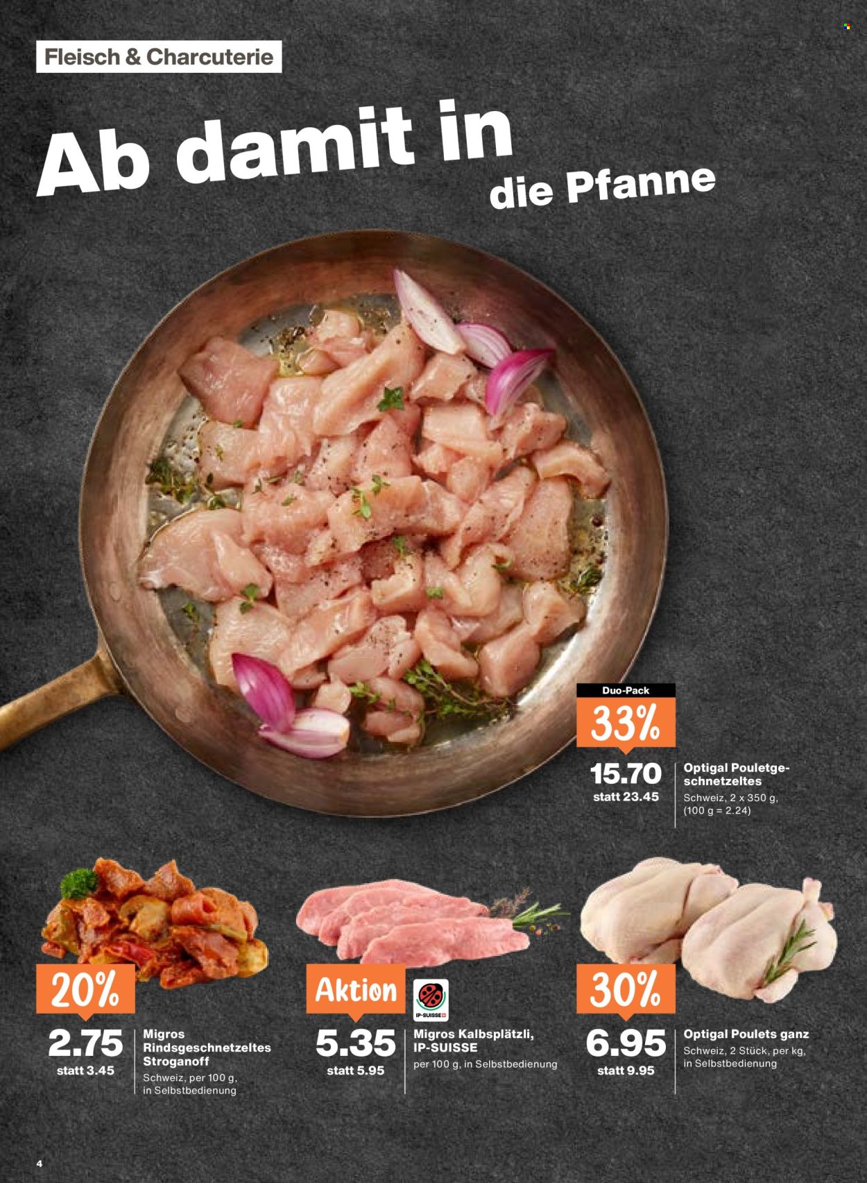 Catalogue Migros - 28.5.2026 - 3.6.2026. Page 4. Page 4