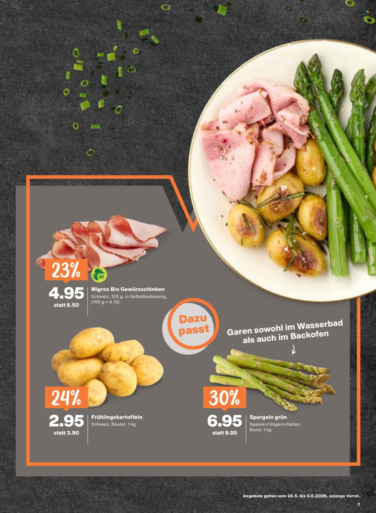 Catalogue Migros - 28.5.2026 - 3.6.2026. Page 7. Page 7