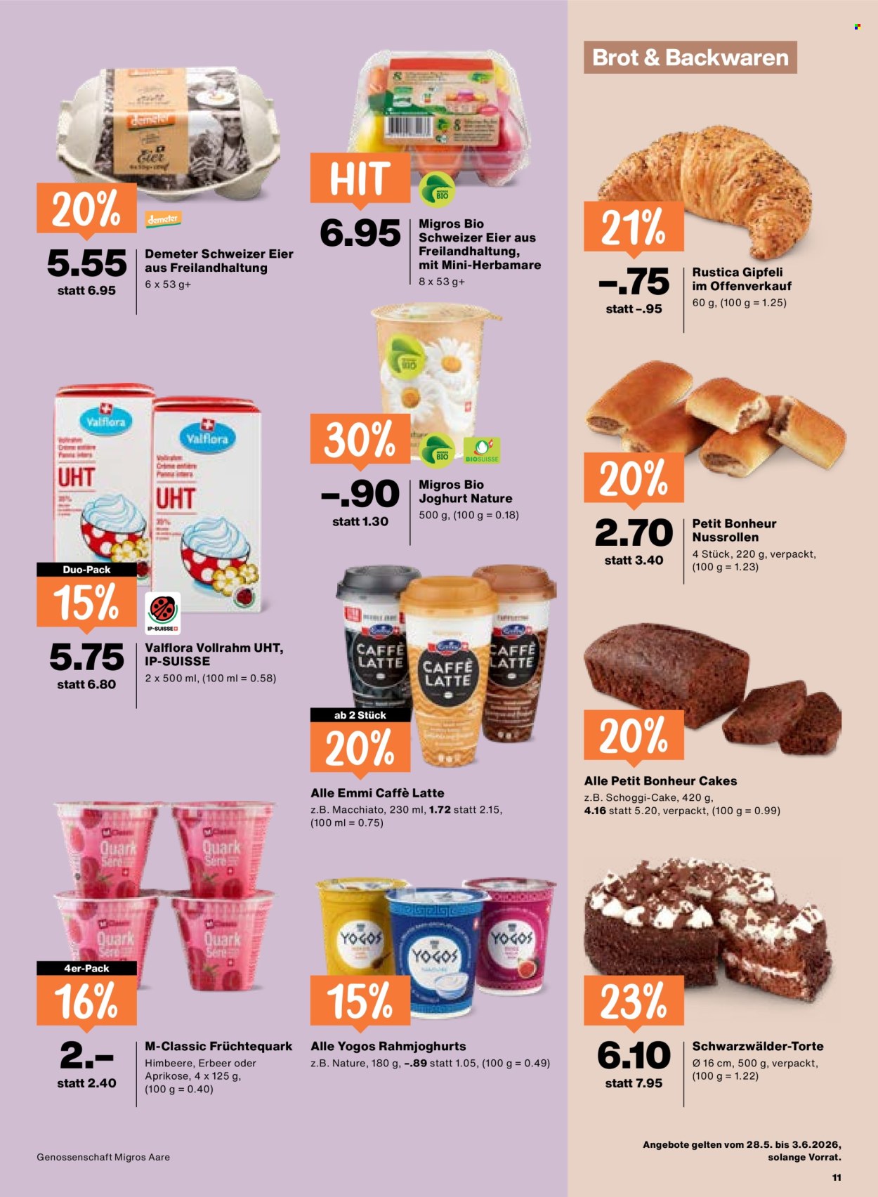 Catalogue Migros - 28.5.2026 - 3.6.2026. Page 11. Page 11