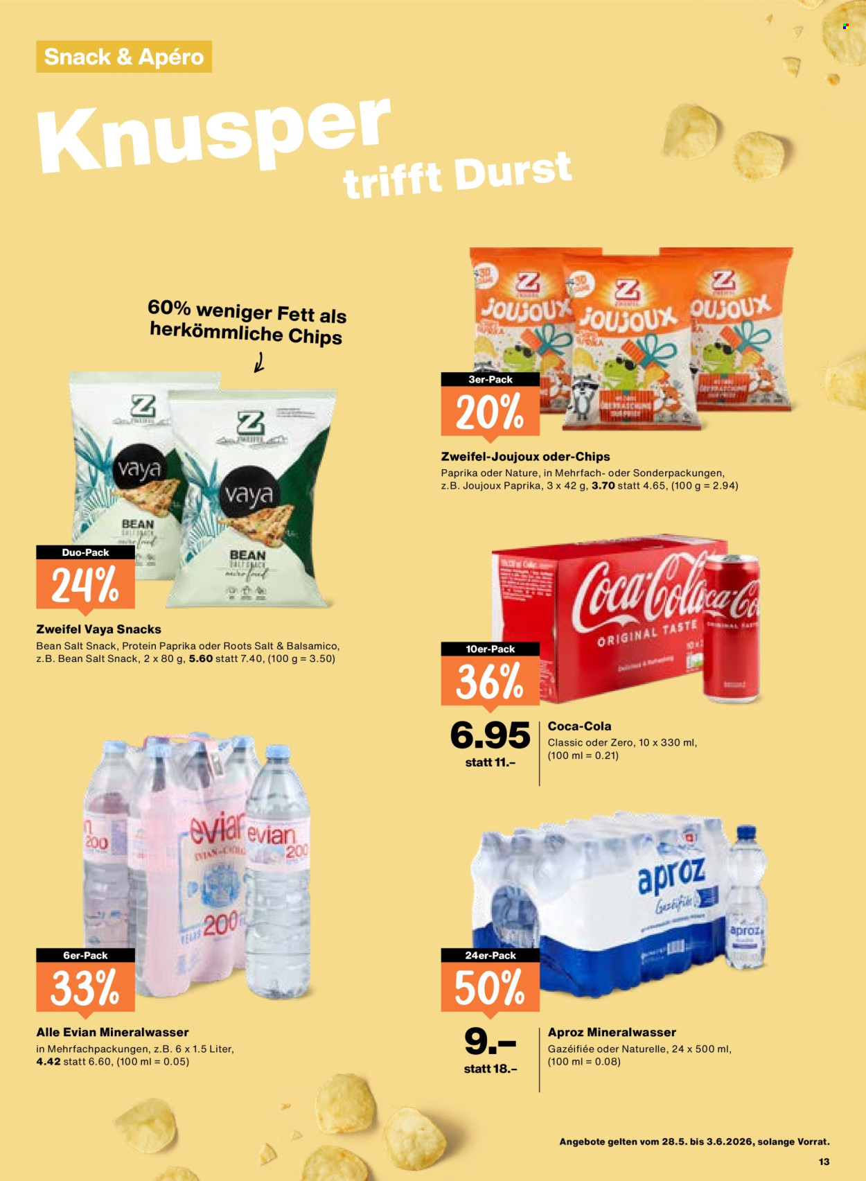 Catalogue Migros - 28.5.2026 - 3.6.2026. Page 13. Page 13