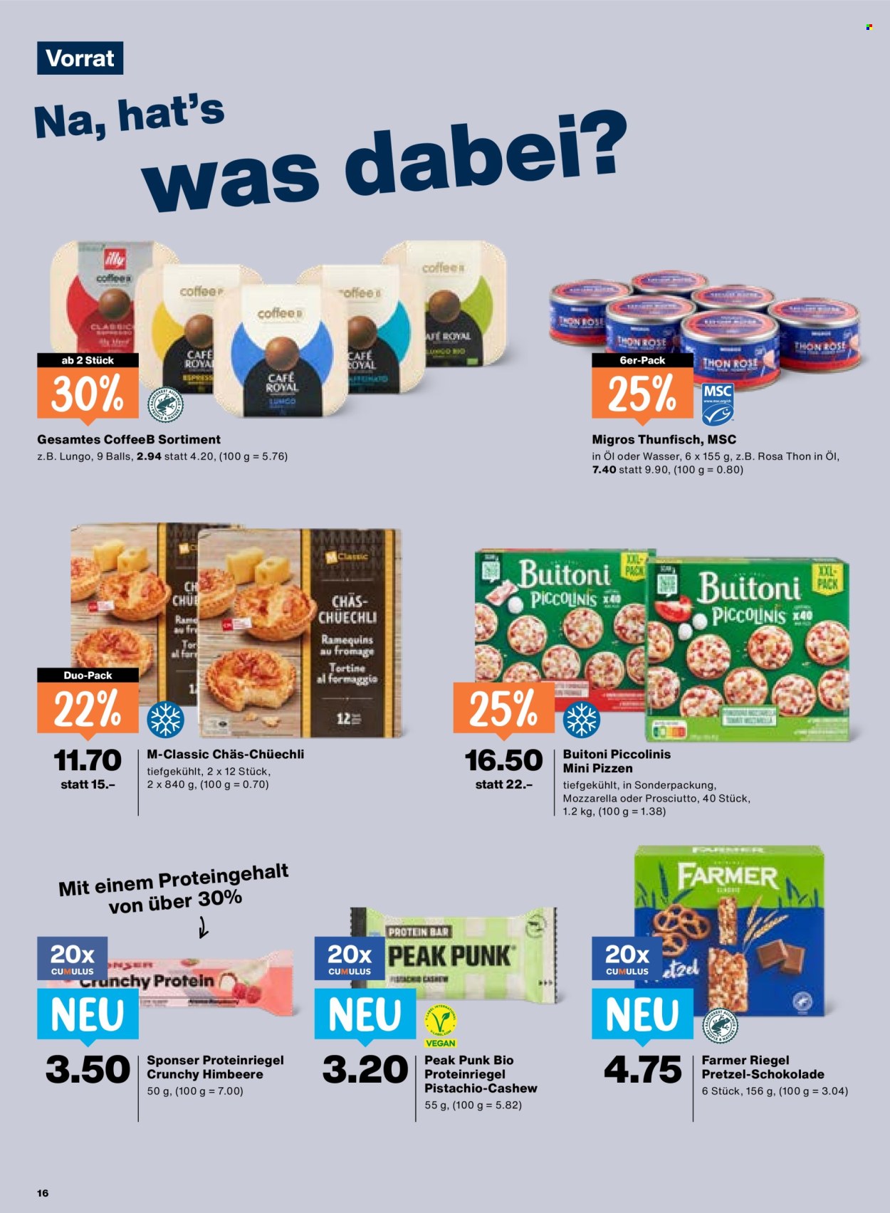 Catalogue Migros - 28.5.2026 - 3.6.2026. Page 16. Page 16