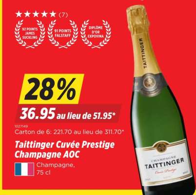 Taittinger Cuvée Prestige Champagne AOC