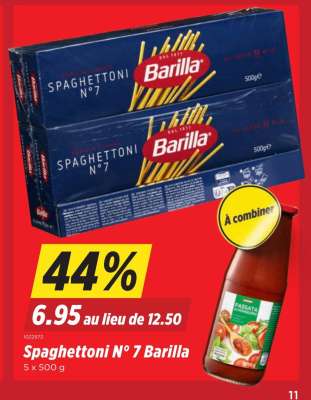 Spaghettoni N° 7 Barilla