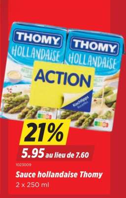Sauce hollandaise Thomy
