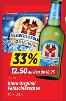 Bière Original Feldschlösschen