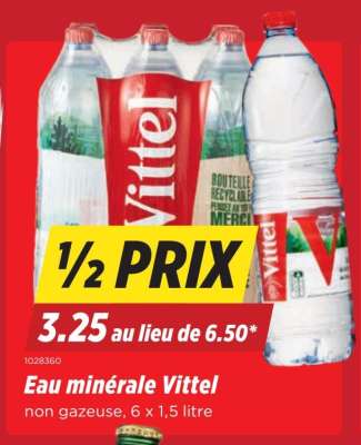 Eau minérale Vittel