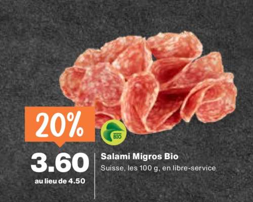 Salami Migros Bio