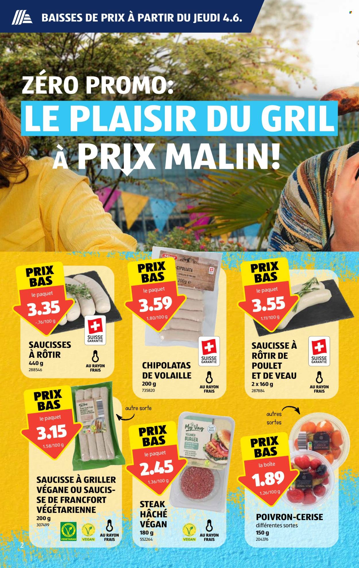 Catalogue Aldi - 4.6.2026 - 10.6.2026. Page 2. Page 2