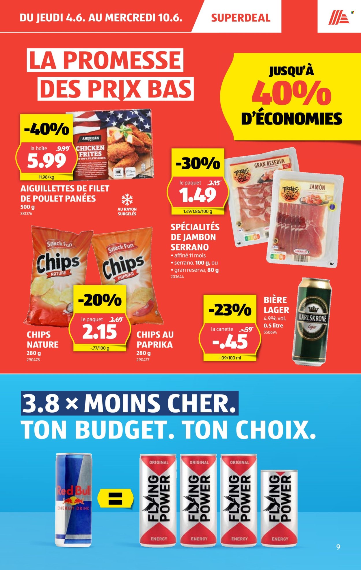 Catalogue Aldi - 4.6.2026 - 10.6.2026. Page 9. Page 9