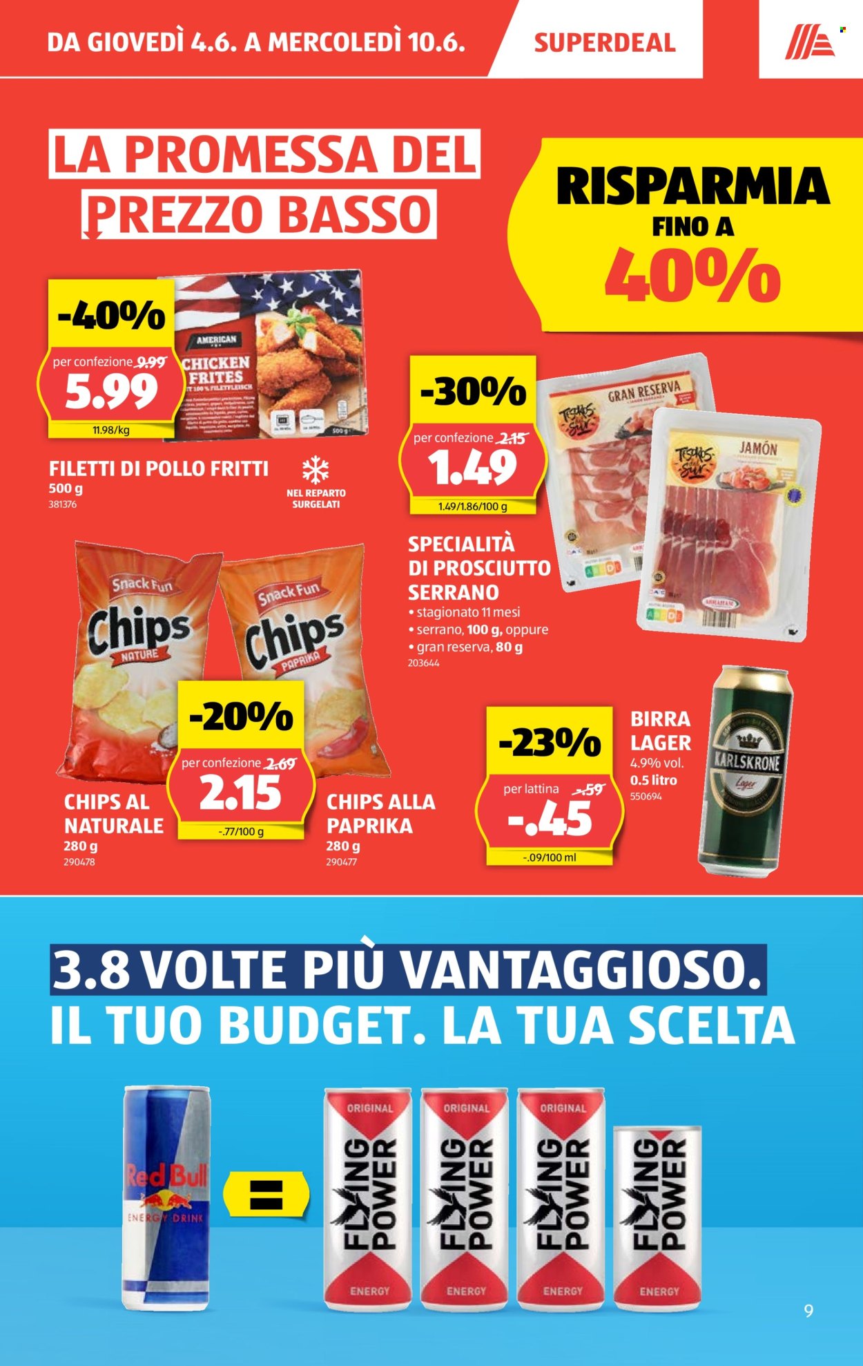 Catalogue Aldi - 4.6.2026 - 10.6.2026. Page 9. Page 9