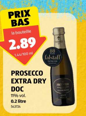 PROSECCO EXTRA DRY DOC