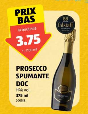 PROSECCO SPUMANTE DOC