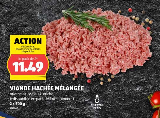 Viande Hachée Mélangée